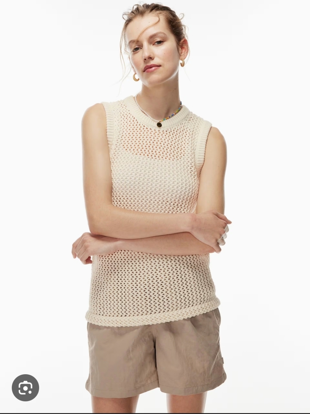 Tna Dundas Sweater Vest - Stretched Condition